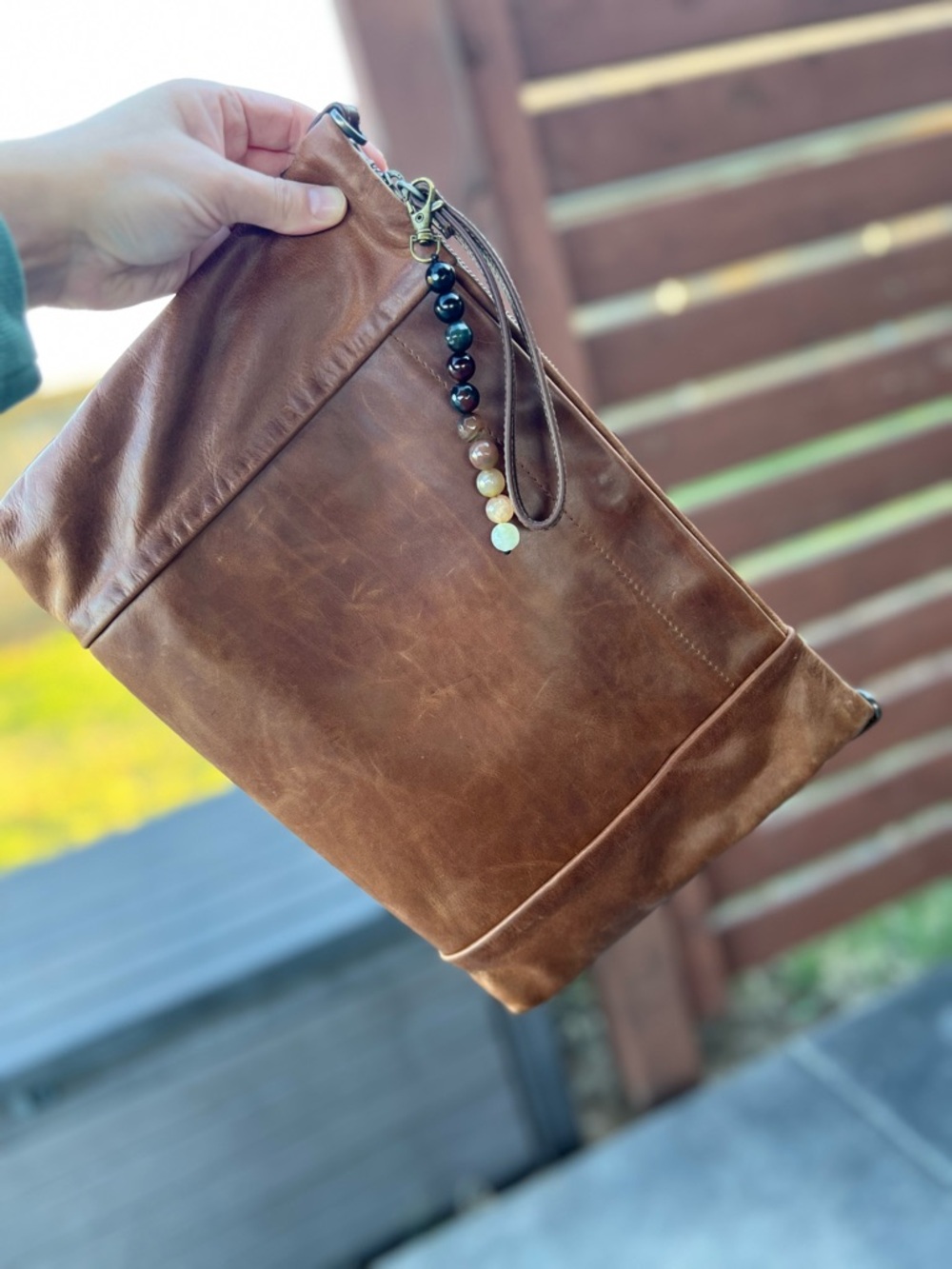 Rough and Tumble Selkie XL Marsden Leather Crossbody Bag